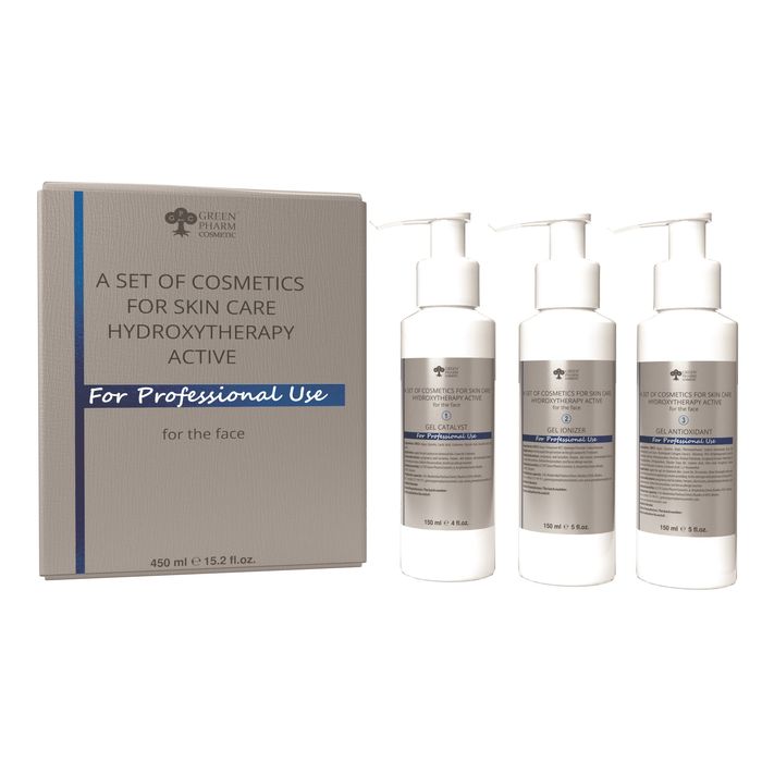 Cosmetische set voor huidverzorging Hydroxytherapie Actief, 450 ml