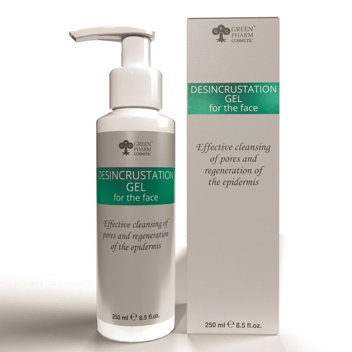 Desincrustatie gel voor het gezicht, 250 ml