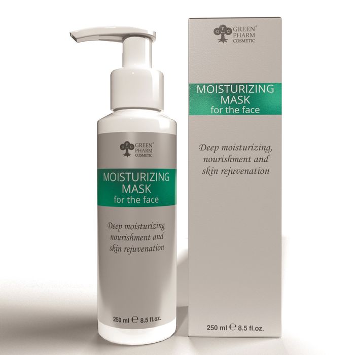 Hydraterend masker voor het gezicht, 250 ml