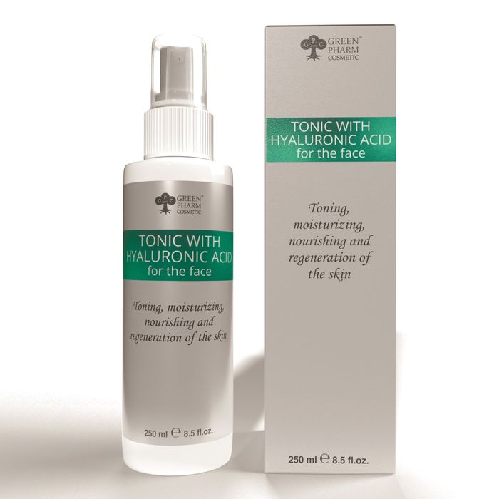 Tonic met hyaluronzuur voor het gezicht, 250 ml